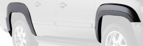 Photo 1 of Bushwacker OE Style Factory Front & Rear Fender Flares | 4-Piece Set, Black, Smooth Finish | 40933-02 | Fits 2007-2013 Chevrolet Avalanche w/ 5.3' Bed OE Style Flares