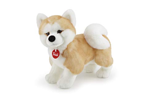 Trudi- Peluche perro, Color beige/blanco (22664)