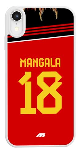 MYCASEFC Coque Football Orel Mangala Belgique Personnalisée HTC 10. Housse de Football pour Smartphone pour Les Fans de Football - Idée Cadeau - Design de...