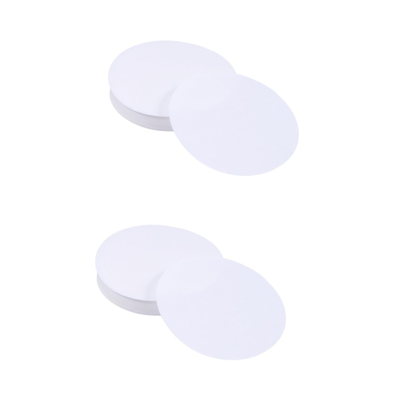 BELLIFFY 2sets Medium Speed Filter Paper Box Coffee Filter Paper Strainer Sheets 100pcs*2