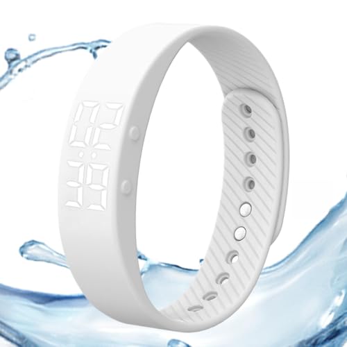 Fanskmz スマートブレスレット | 女性向けアクティビティトラッカー スマートブレスレット,歩数計 振動アラーム 機能 付き 男女兼用 ランナー アウトドア ランニング ワークアウト スポーツ