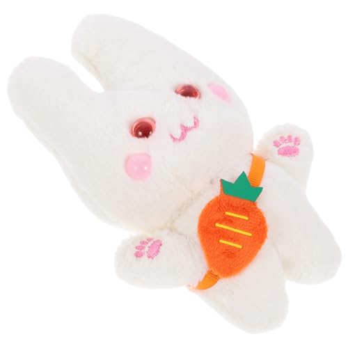 ERINGOGO Mochila De Zanahoria Conejito Lindo Animal De Peluche Mini Colgante De Conejito Llaveros Estéticos Llavero con Forma De Conejito Llavero De Conejito Llavero Portátil De