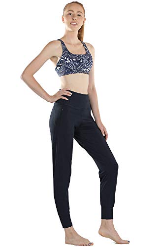 image for icyzone Workout Joggers Pants for Women - High Waisted Exercise Athlet