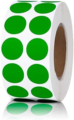 6000 Orange Round Stickers – 1/4 Inch Small Dot Labels For Organizing, Crafting & More
