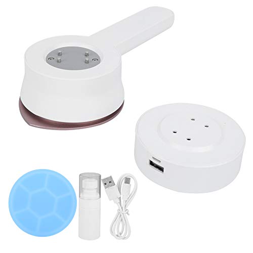 Mini Plancha Eléctrica Inalámbrica Portátil Recargable por USB, Plancha de Mano para Vaporizador de Ropa de Viaje