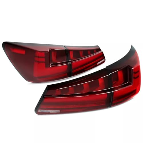 Feux arrière Lexus IS250 IS350 ISF 2006-2013 rouges avec DRL intégrés