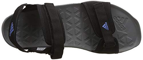 Image of Adidas Hoist Men's Cblack /Grefiv /Traroy Sandals-8 UK /India (42 1 /9 EU)(CJ9027)