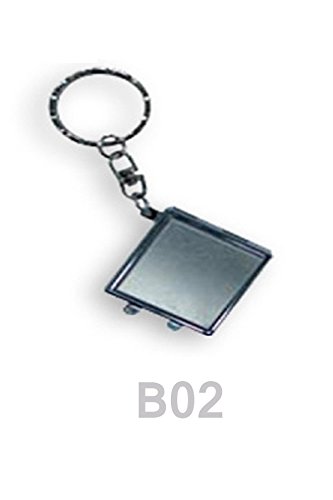 Sublimation Keychain Keyring Pocket Mirror