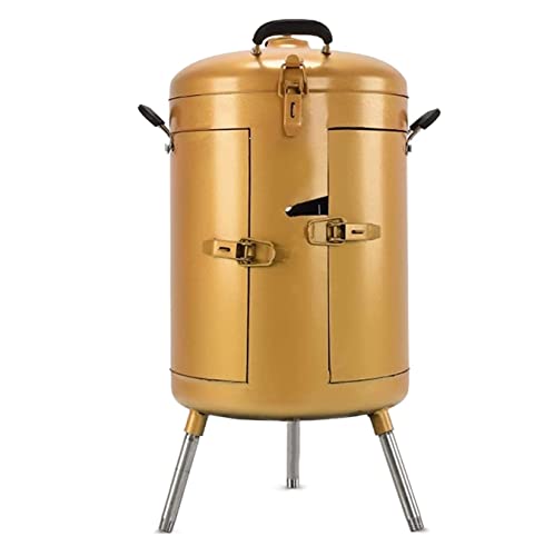 Barbacoa portátil de carbón para Exteriores, Barbacoa Vertical de Acero Inoxidable para Acampar, picnics y barbacoas.