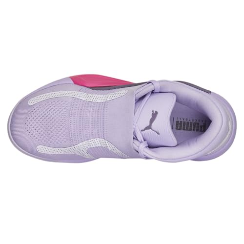 PUMA Mens Rise Nitro Basketball Sneakers Shoes - Purple - Size 9.5 M4