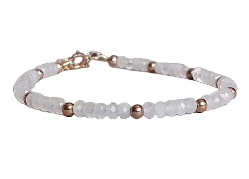 Bracelet de perles quartz rose LKBEADS, le bijou délicat parfait pour sublimer vos tenues