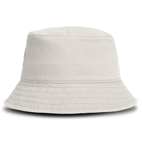 Image of Timberland Mens Bucket Hat, Cotton Twill, Soft Brushed Finish, Packable Sun Hat