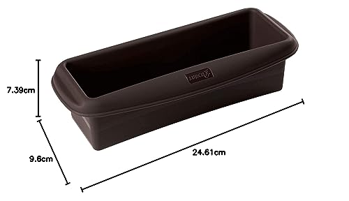 Lurch 85038 FlexiForm Kastenform, Brotbackform aus BPA-freiem Platin-Silikon, Innenmaß 20 x 6 cm