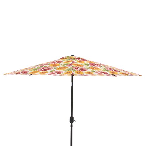Pillow Perfect Primro Orange 9-Foot Patio Market Umbrella #TOP14