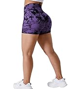 Yiifit Damen Sport Shorts Scrunch Butt High Waist Workout 3.5" Shorts Biker Gym Kurze Hosen