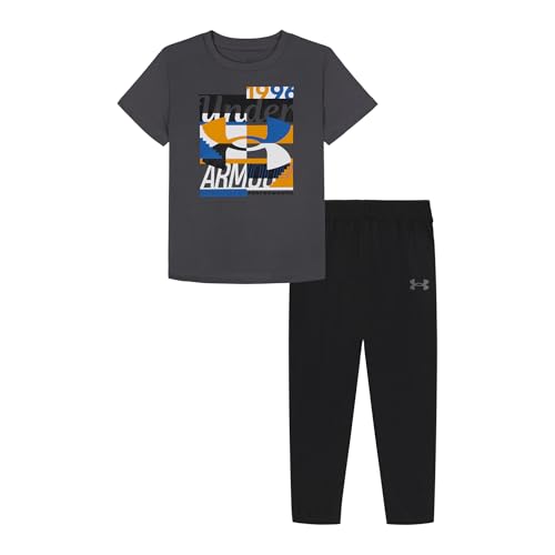 Image of Under Armour Boys' 2-piece Short Sleeve Graphic T-Shirt and Joggers Set