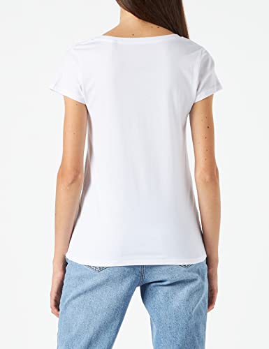 Disney Wodlilots023 T-Shirt, Bianco, S Donna