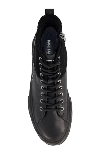 Karl Lagerfeld Paris Men's Studded High Top Lace Up Sneaker2