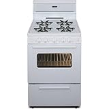 Premier SCK240OP 24' Gas Range with Electronic Ignition Anti-Tip Bracket 4 Open...