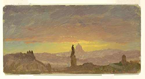 Imagen de lienzo premium St Peter's de Frederic Edwin Church cuadro salon 60x90