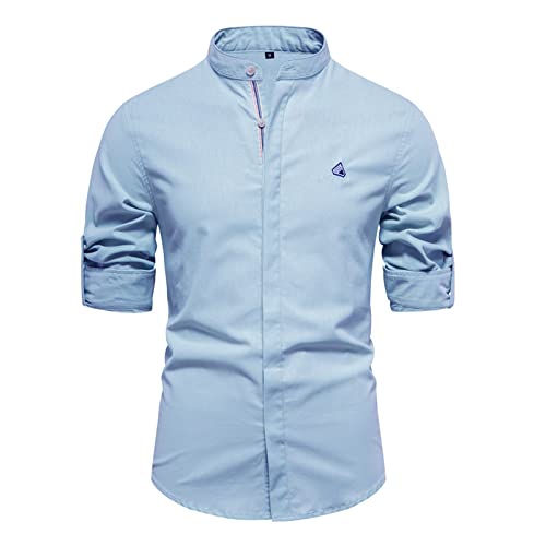 Chemise de loisirs homme col officier coupe ajustée été