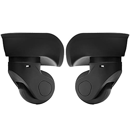 Suitcase Wheel Plastic Universal Luggage Wheel PVC Luggage Replacement Uprade Wheels Accessory A Pair YF-W001#-S