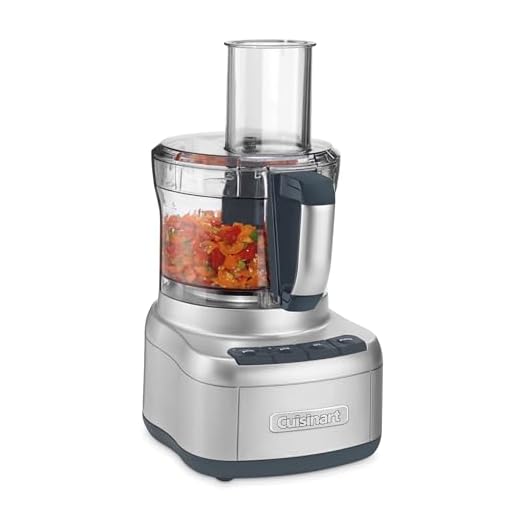 Cuisinart 8-Cup Food Processor, Silver FP-8SVEC