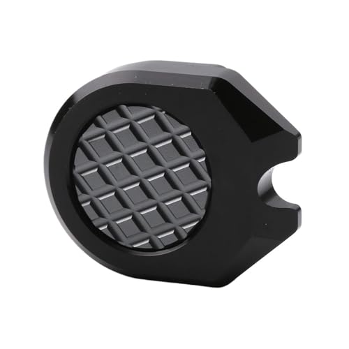 Motorrad Fußverlängerungs Platte Mittelmontierter Fußständer, Mittelständerverlängerung, Vergrößerungspolster Für Yam&aha NMAX 125 155 N-MAX XMAX 300 400 250 X-MAX(Grey)