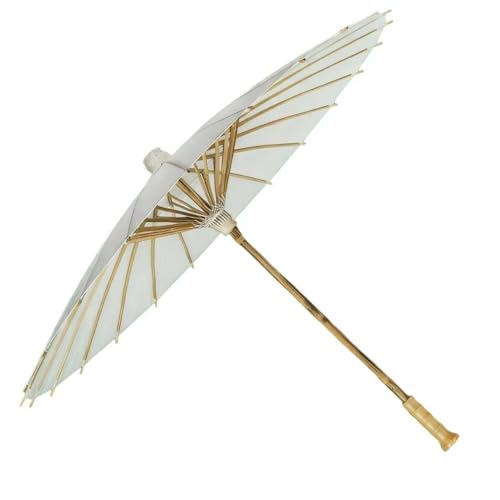 WUKUAIER 33 Weddings bamboo Paper Parasol Umbrella Parasols Stick Umbrellas