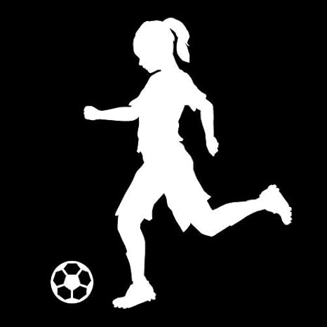 Amazon Co Jp ファッショナブルなクールなクリエイティブステッカー ボールビニール車のステッカーを蹴るシルエット少女サッカー選手の選手14 6cmx17 6cm Color White ベビー マタニティ Amazon Co Jp ファッショナブルなクールなクリエイティブステッカー ボールビニール車のステッカーを蹴るシルエット少女サッカー選手の選手14 6cmx17 6cm Color White ベビー マタニティ