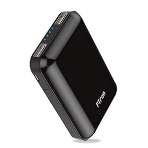 PTron Dynamo Z 10000mAh Li-Polymer Power Bank, BIS Certified, Ultra-Compact, 2.4A Fast Charging, 2 USB Ports Power Bank…