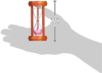 シンワ測定(Shinwa Sokutei) 砂時計 3分計 ピンク 70551