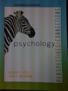 Paperback PSYCHOLOGY PERSPECTIVES AND CONNECTIONS - PSY 201 - Greenville Technical College Book
