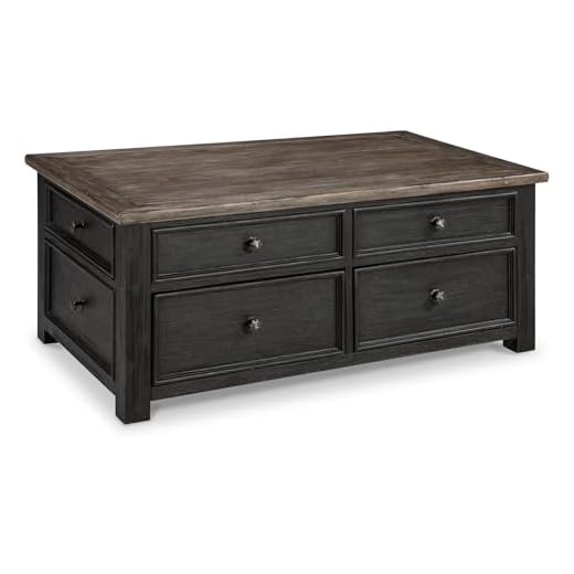 Rustic Lift Top Coffee Table with Storage