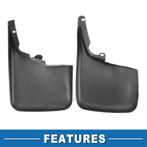 Image of Mud Flap Splash Guard with Mount Accessories Front & Rear Side Mud Guard for Ford F-250 2011-2016 (Set of 4)