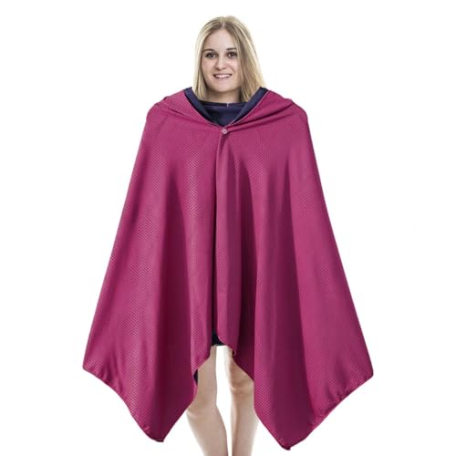 Capa refrescante unisex con capucha para deportes al aire libre y senderismo