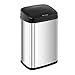 Fromm & Starck Pattumiera Automatica Con Sensore Automatico Cestino Rettangolare STAR_BIN_42 (30 l, Inox)