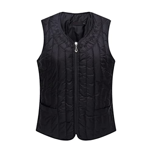 Veste pour garder au chaud et coupe-vent | Gilet d'hiver en duvet femme M
