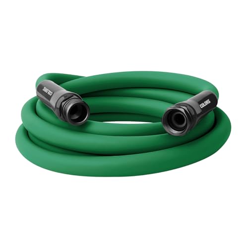 Image of Flexzilla Colors Lead-In Garden Hose 5 /8in. x 10ft., Lightweight All-Weather Water Hose, Durable and Flexible, Leak-Free Connections, Forest Green