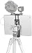 SMALLRIG Metal Holder for iPad, Tablet Tripod Mount Adapter with 2 Cold Shoe, 1/4" Screw Acra Swiss Rail Mount, for iPad for Surface for other 7.9" to 12.9" Pad - 2930