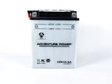 UPG 12N14-3A Adventure Power Power Sport AGM Series Standard Conventional Battery