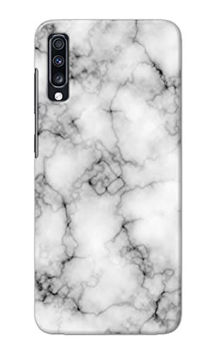 Image of Light White Marble Texture Natural Pattern Hard Back Case Cover for Samsung Galaxy A70 / Samsung A70s, SM-A705FN / DS, SM-A705YN Back Cover -(J5) VNS2230