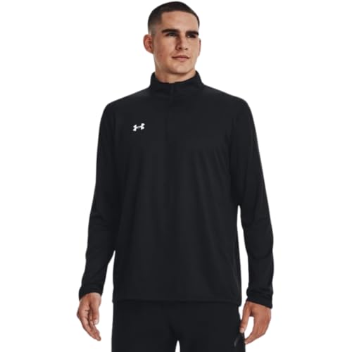 Under Armour Men's Team Tech 1/4 Zip Loose Royal Blue Long Sleeve Shirt