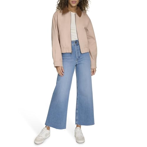 Levi's Women's Cotton Bomber with Corduroy Collar2