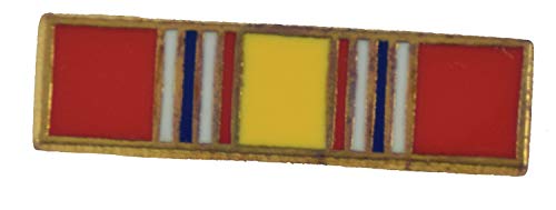 NATIONAL DEFENSE SERVICE Ribbon LAPEL PIN OR HAT PIN - VETERAN OWNED BUSINESS