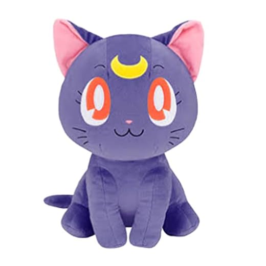 Banpresto Sailor Moon Luna Sitting ver, peluche grande, 31 cm