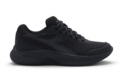 Rivestimento nylon mesh Diadora EAGLE 5 W, Scarpe da Running Donna, Nero/Nero, 42 EU