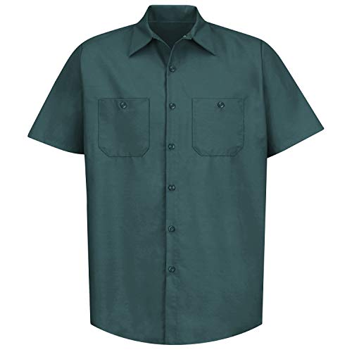 Red Kap Men's Performance Tech Vertical Button Hole Shirt