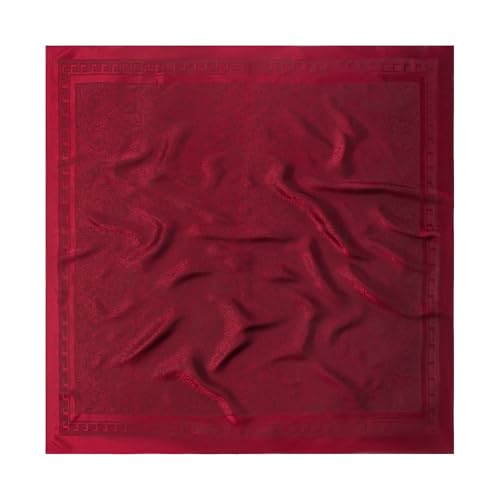 Image of 35 inch Men's Large Square Jacquard Scarf - Cowboy Wild Rugged Style, With Gift Packed