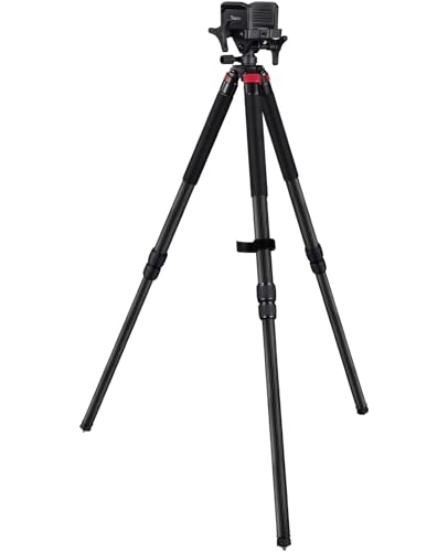 Trakiom Tripod Carbon Fiber Tripod Rest - Sturdy Frame, Lightweight, Adjustable Legs, Hands-Free Operation for Outdoors
